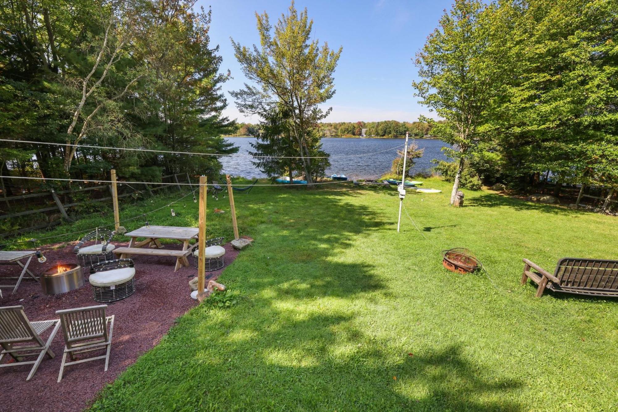 Zen Den - Pocono Lakefront With Hot Tub ! Pocono Summit Exterior photo